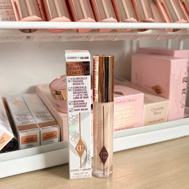 Charlotte CT Lip & Cheek Blush Balm Blush Stick Matte Concealer Liquid Easy To Blend for Even Natural Finish Tilbury Makeup Sets — image 14