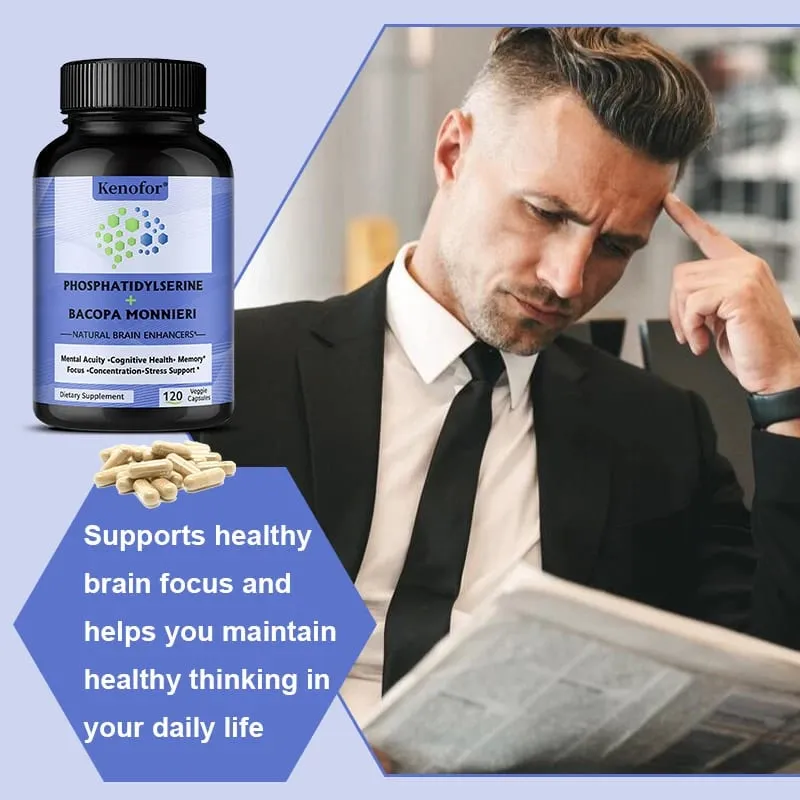 Bổ Sung Phosphatidylserine Cùng Bacopa Monnieri Bổ Não Hỗ Trợ Tư Duy Khỏe Mạnh Trí Nhớ Sáng Tạo — image 5