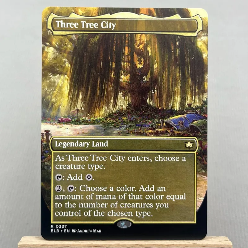 BLB BLC MH3 OTP HOLO7-Ⅰ02 Carte TCG Proxys Three Tree City Ygra Eater of All Maha the Its Feathers Night