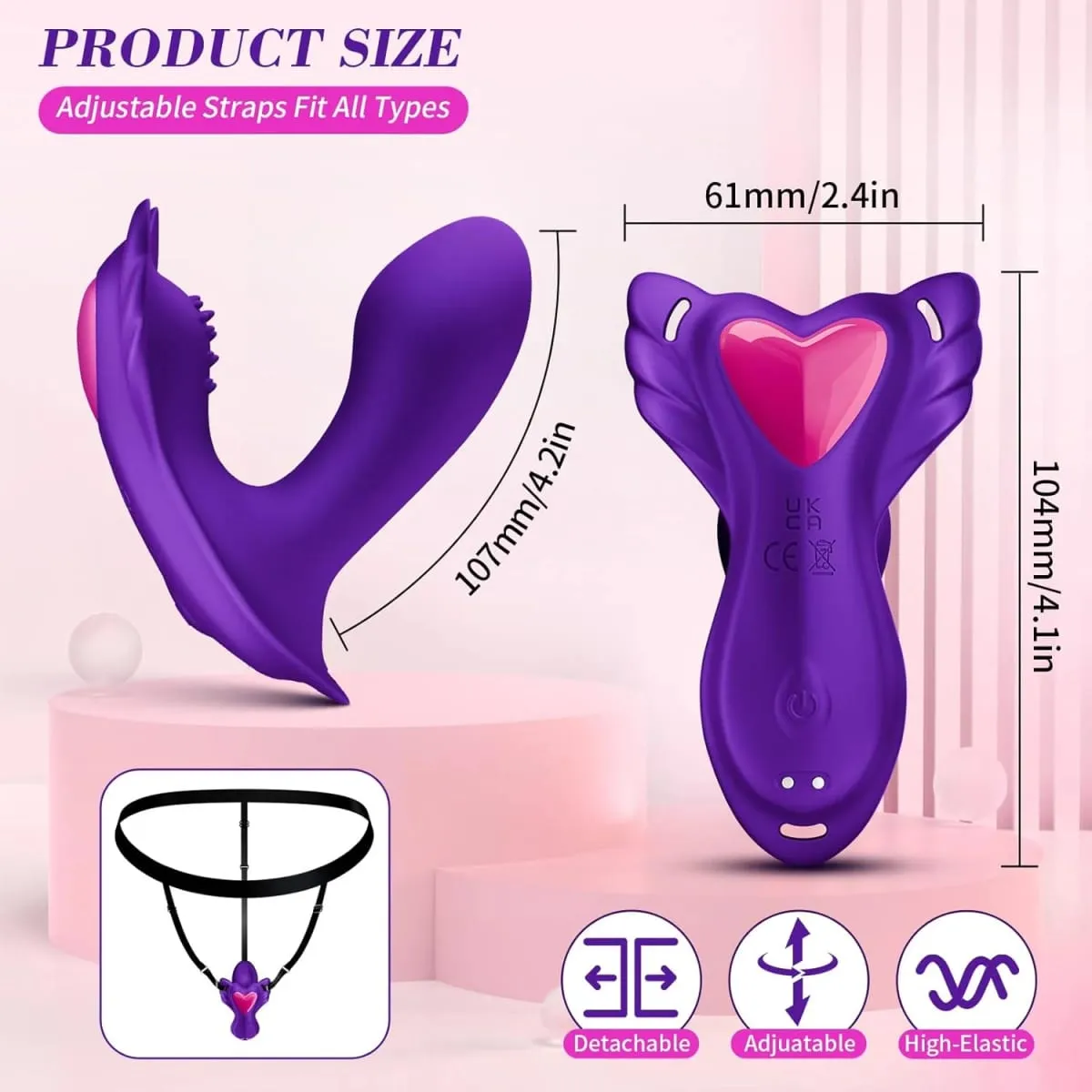 APP Wireless Control G Spot Dildo Vibrator for Women APP Remote Wireless εσώρουχα Κόλπος δονούμενος μασάζ Παιχνίδια σεξουαλικής επαφής για ζευγάρι — image 4