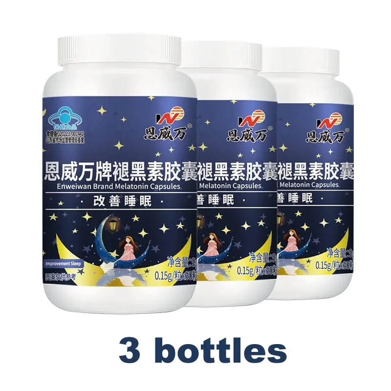 Kapsul Melatonin Tidur Nyenyak & Kognisi Otak Kekuatan Tambahan Liposomal Melatonin dengan Vitamin B6 kesan berganda tidur berkualiti — image 9