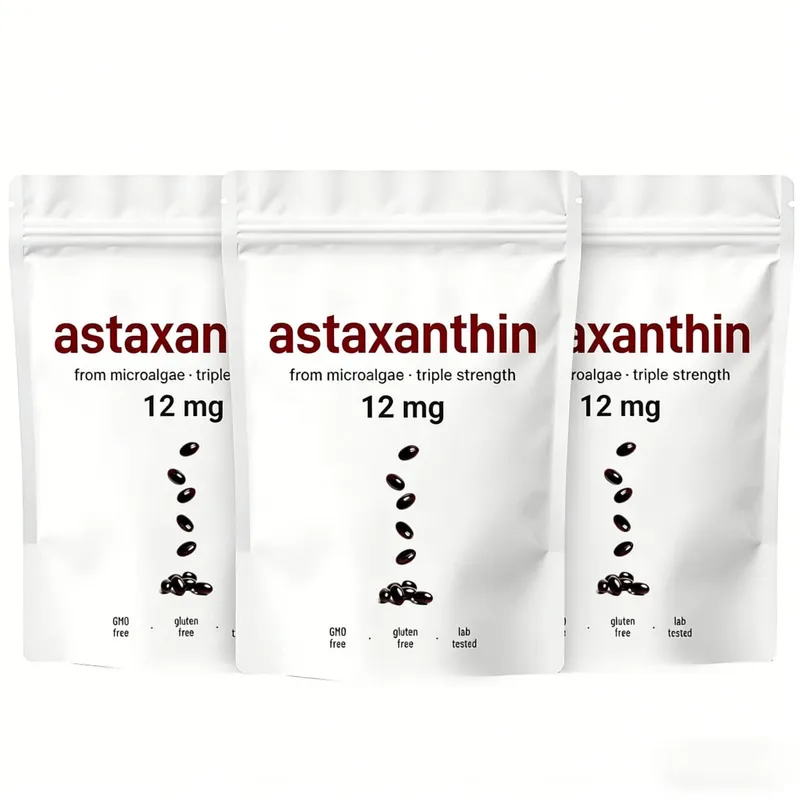 Astaxanthin 12 mg Kapseln – tägliche antioxidative Unterstützung, gentechnikfrei, glutenfrei, sojafrei, 120 Kapseln für Erwachsene — image 8