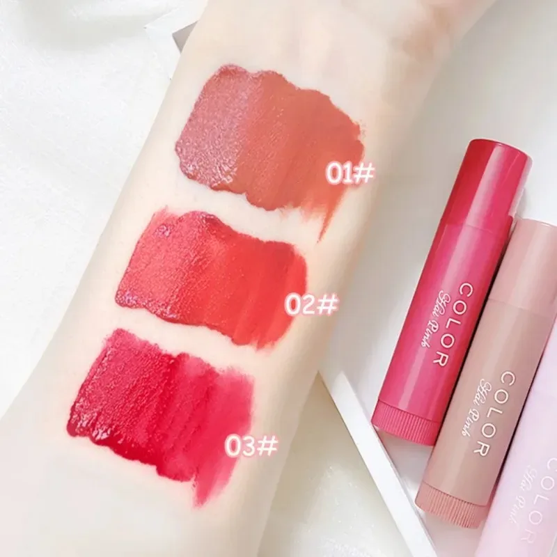 Set di oli per labbra fosforescenti in 3 pezzi Idratante a lunga durata Anti-asciugatura Rimpolpante Balsamo per labbra colorato Rossetto Dissolvenza Set di trucco per la linea delle labbra — image 5