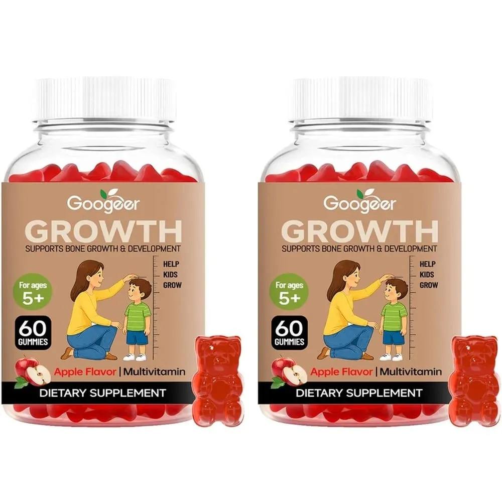 Pertumbuhan Ketinggian Kanak-kanak Menyokong Gummies dengan Nutrisi Pertumbuhan Penting dan Multivitamin Menyokong Ketinggian & Perkembangan Tulang yang Sihat — image 8
