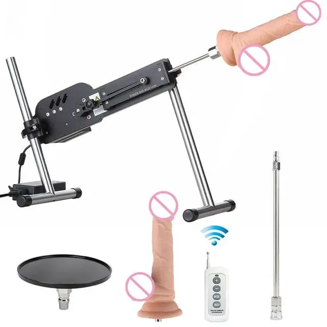 שדרוג מכונת סקס עם שלט רחוק Super Silent Ultra Adjustable Vac U Lock 30db 70W מכונת אהבה עם Big D חינם — image 32