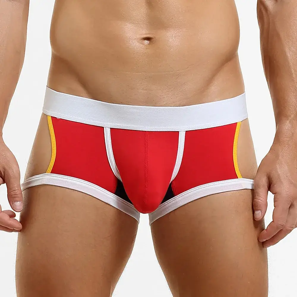 Slip plat taille basse en forme de U pour hommes, sous-vêtements tendance, Design léger, vêtements intérieurs confortables pour hommes — image 27