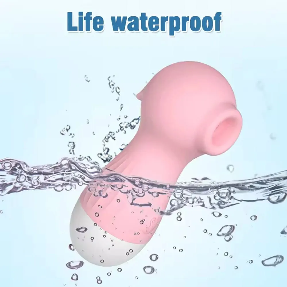 قوية مص هزاز للنساء الحلمة البظر محفز المهبل الفم فراغ مدلك الإناث معدات الاستمتاع واللعب الجنسي للكبار — image 3