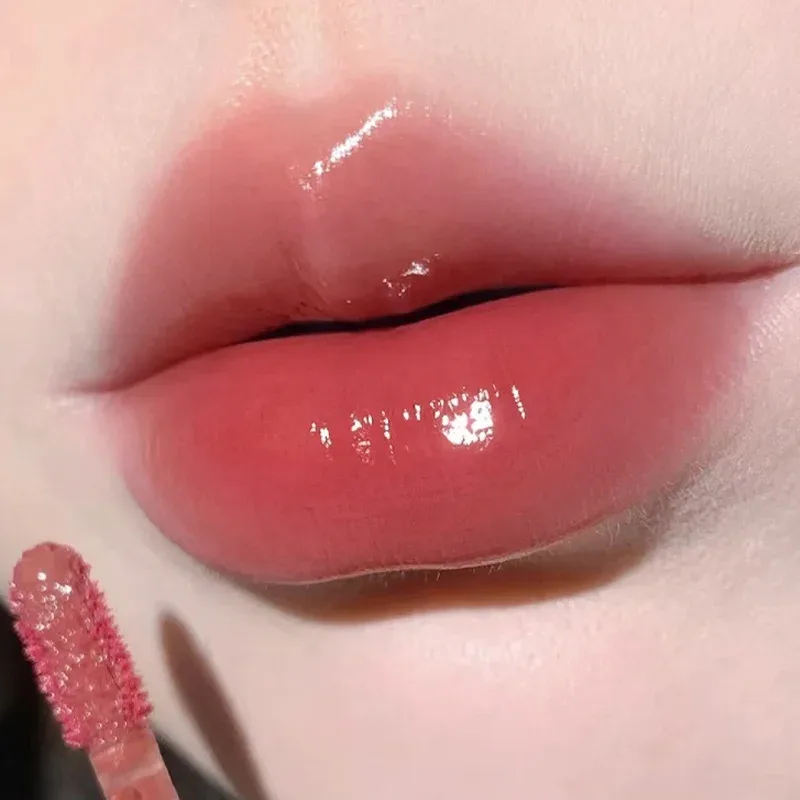 Herorange Hydrating Gloss Lip Tint Watery Texture ริมฝีปากแก้วอวบอิ่ม Long Lasting Non-Dry Dating Daily Makeup — image 11