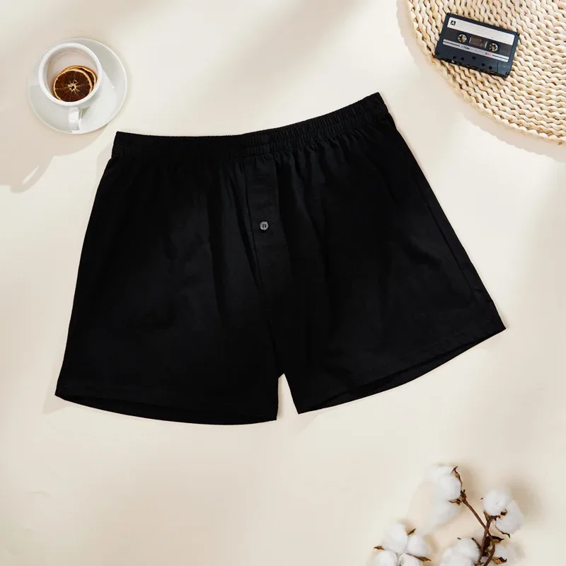 3PCS Cotton Soft Aloe Pants Breathable Comfortable Men's Underwear Home Leisure Loose Men's Panties Soft Seamless Boxer Briefs — image 11