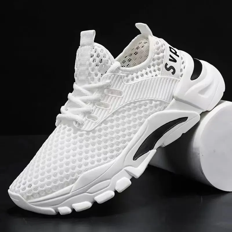 2025 Men's Summer Mesh Sneakers Lightweight and Breathable Running Shoes for Hot Weather Perfect for Sports and Casual Outfits — image 7