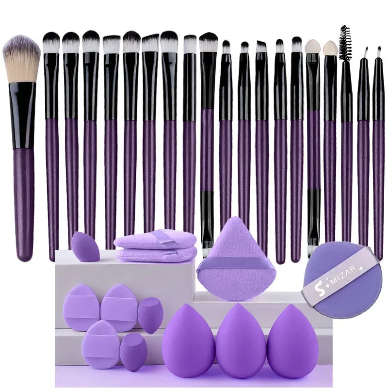 Conjunto de pincéis de maquiagem para os olhos, 20 peças, portátil, macio, ferramentas de beleza, base, sombra, delineador, multifuncional, iniciante — image 10