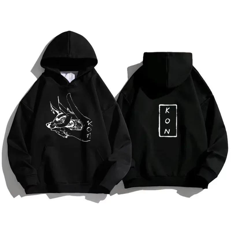 Chaud Anime tronçonneuse homme Hayakawa Aki renard diable Kon graphique imprimé à capuche hommes femmes 2D sweats à capuche décontracté sweat Harajuku Streetw — image 10