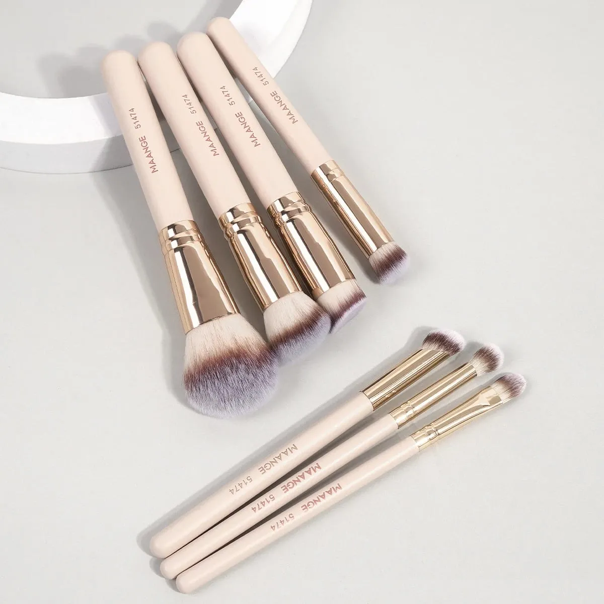 7 stks/set Make-up Kwasten voor Cosmetische Foundation Poeder Concealer Blush Brush Blending Zachte Haren Beauty Tools — image 2