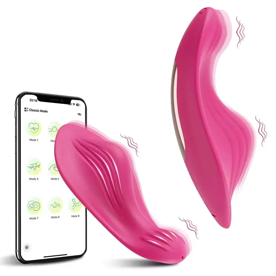สวมใส่บลูทูธกางเกงVibratorช่องคลอดClitoris Stimulator Massager APPควบคุมสวมใส่Vibratingไข่ของเล่นสำหรับผู้ใหญ่ — image 1