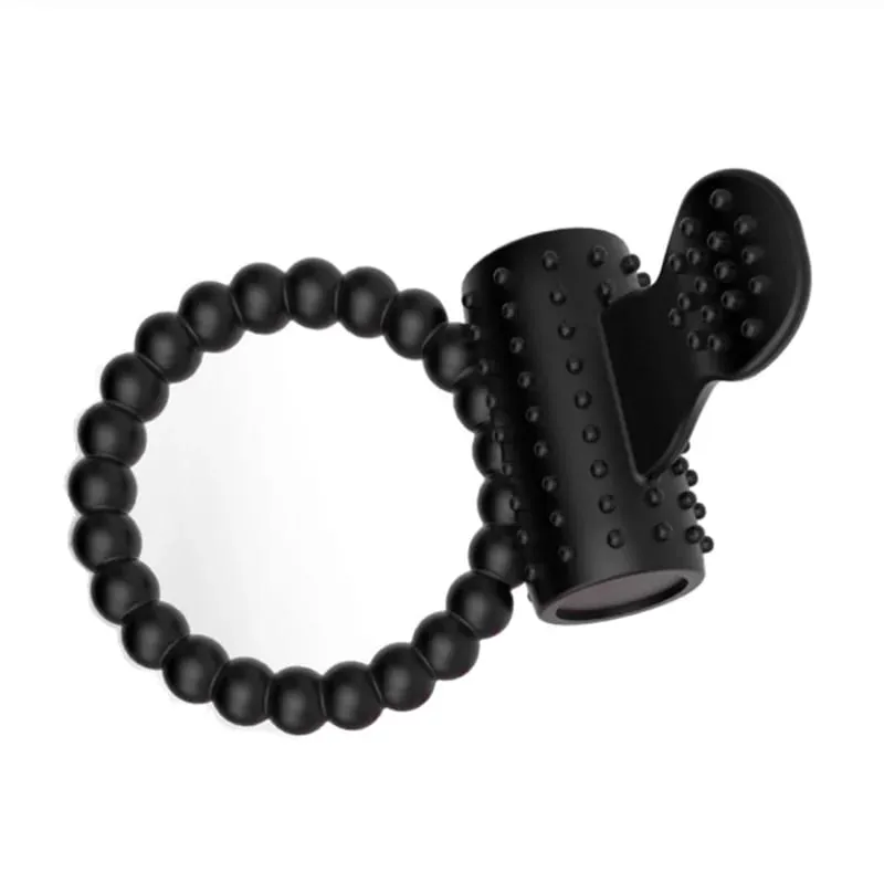 Anello vibrante per pene super elastico Orecchie di coniglio Stimolatore Ritardo Erezione Anello per pene Coppia reciproca Giocattolo del sesso Silicone impermeabile