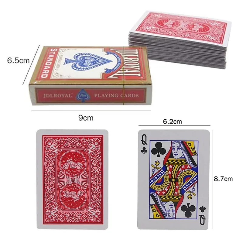 Mazzo elettrico magico Carte Scherzo Trucco Prop Gioco di carte per feste Poker Acrobazie Puntelli per carte Cascata Puntelli per prestazioni magiche TMZ — image 2