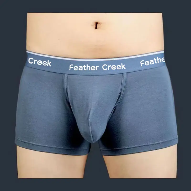 Slip Uomo Large Pouch Underwear U Convex Bulge Enhancing Durable Seamless Cotton Briefs Breathable Low Rise Boxer Shorts Fit — image 2
