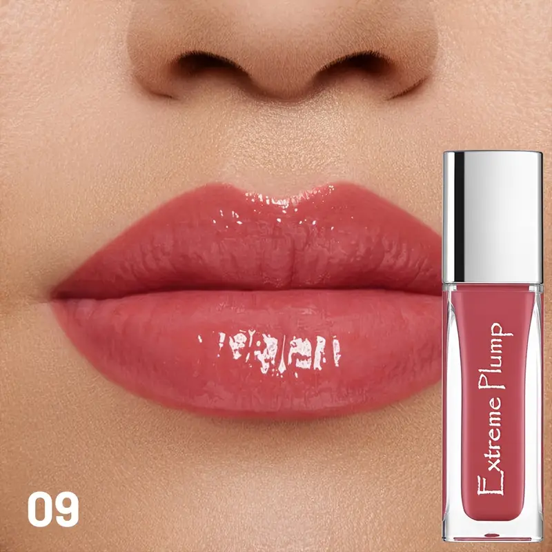 Waterproof Mirror Lip Gloss Long Lasting Moisturizing Hydrating Lip Makeup Smooth Glossy Lipstick for Women — image 2