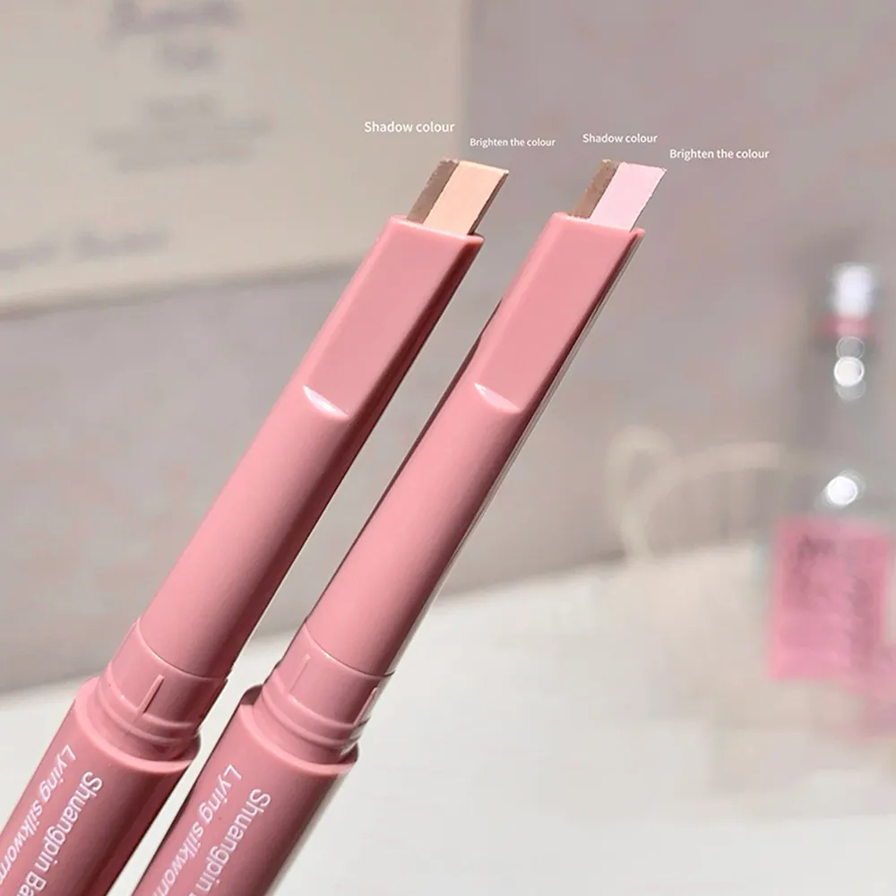 Gege Bear Dual-Tone Silkworm Pen 2-in-1 Highlight & Shadow per effetti naturali di lunga durata ed effetti 3D adatti ai principianti — image 3