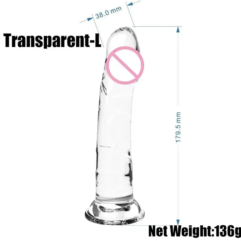 Realistico piccolo dildo in gelatina di silicone per donne con ventosa compatibile con strapon plug anale giocattolo del sesso per adulti per donne