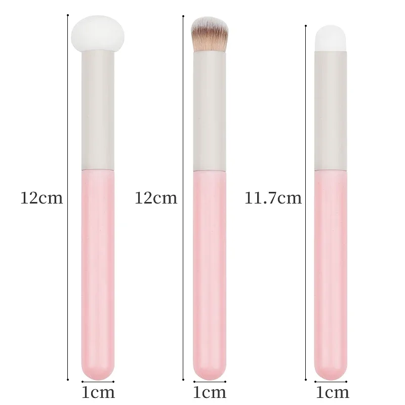 1 PC แปรงแต่งหน้าฟองน้ำคอนซีลเลอร์แปรงลิปสติก Lip Powder Puff WET DRY ใช้ Foundation Contour เครื่องสำอางค์เครื่องมือ — image 9