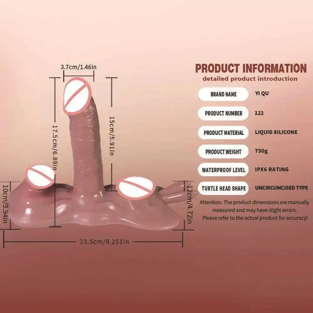 Sexlegetøj Thrusting Dildo Vibrator Justerbar Strap On Fjernbetjening Vibrerende Massager G spot Anal Vaginal Stimulator Sexlegetøj — image 5