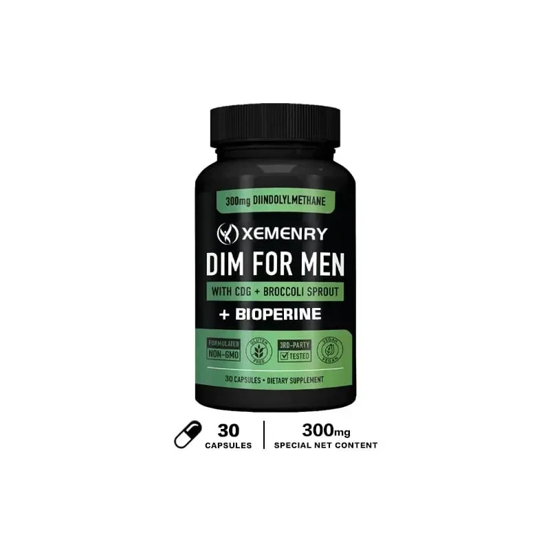 DIM Kapslar - Stöd fettmetabolism Öka mager muskler Öka muskelstyrka Förbättra atletisk prestation — image 10