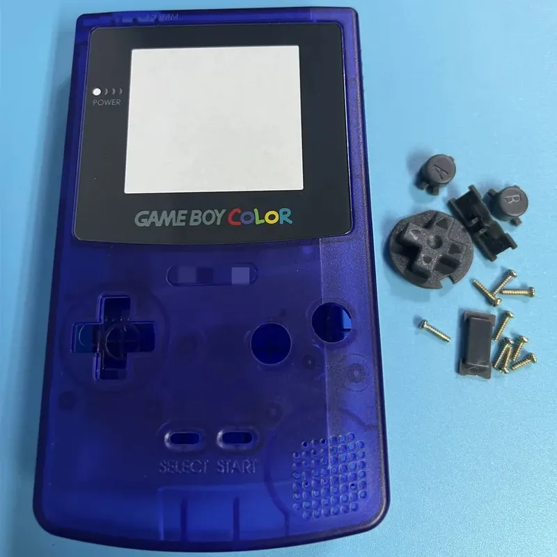 Новый цветной корпус Gameboy Gbc Shells, ограниченная серия, сменные корпуса, игровая периферия, аксессуары, светящиеся подарки на день рождения для мальчиков