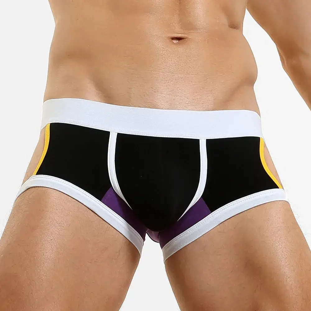 Slip plat taille basse en forme de U pour hommes, sous-vêtements tendance, Design léger, vêtements intérieurs confortables pour hommes — image 22