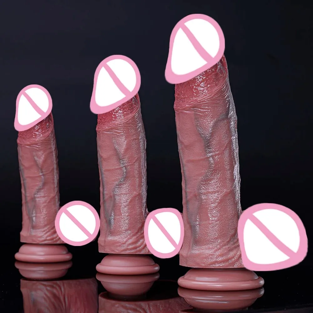 Énorme gode épais godes réalistes diamètre circonférence gode pour point G anal stimuler gros jouets anaux sans danger pour le corps avec ventouse géante — image 4