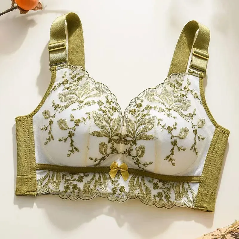 Sexy Spitzen-BH Push-Up Soft-BH Kleine Brust Sammeln Anti-Sagging Spitze Frauen Unterwäsche Verstellbare Dessous — image 7