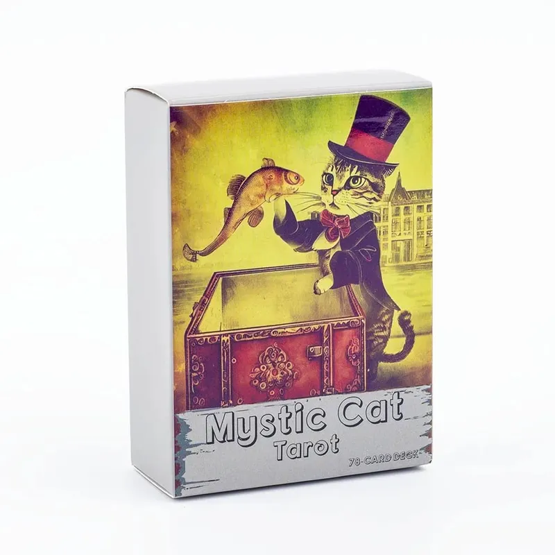 Signification Tarot Cartes 78 Cartes Deck Anglais Visions Divination Edition Jeu de société pour débutants Format de poche Tarot Learning Deck — image 8