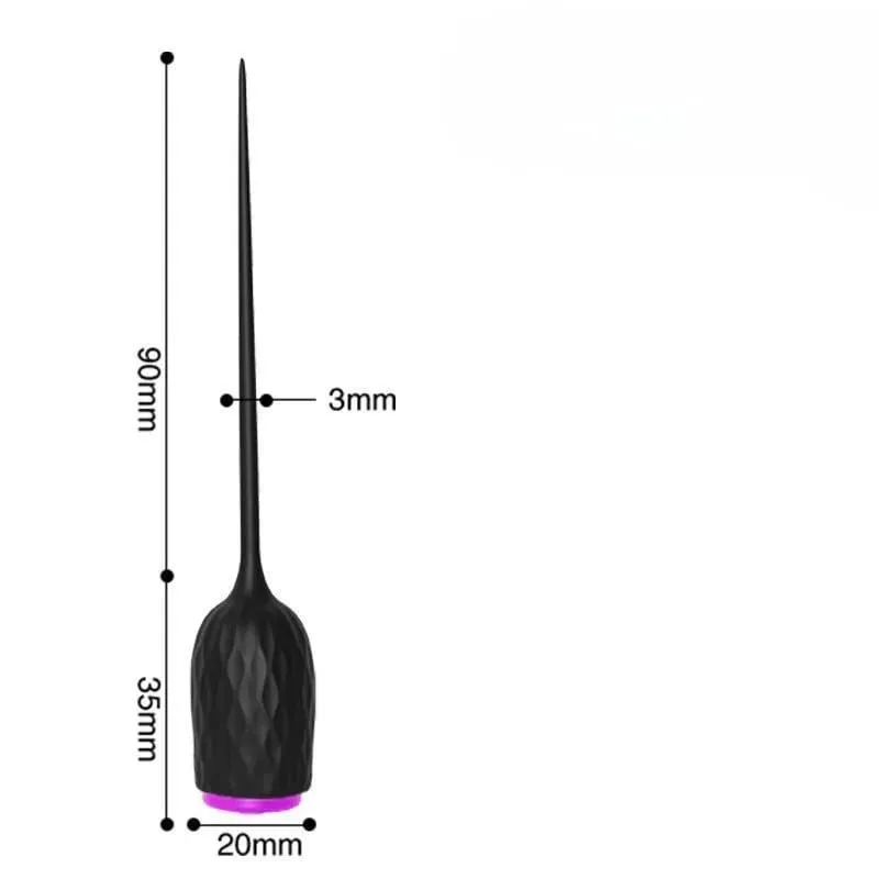 ยาว Urethral Vibrator Catheter ท่อปัสสาวะเสียง Dilator นวด 10 ความเร็ว Dildo Vibrator Catheter อวัยวะเพศชาย Plug เพศของเล่นสำหรับผู้ชายเกย์ — image 8