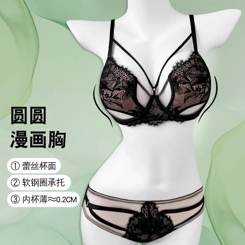 1. BANERDANNI เซ็กซี่ Pure Desire Bra ชุดหน้าอกใหญ่ Minimizer Push Up ด้านข้างสนับสนุน Anti Sagging Anti-ขยับขยายชุดชั้นในขายร้อนที่ดีที่สุด — image 9