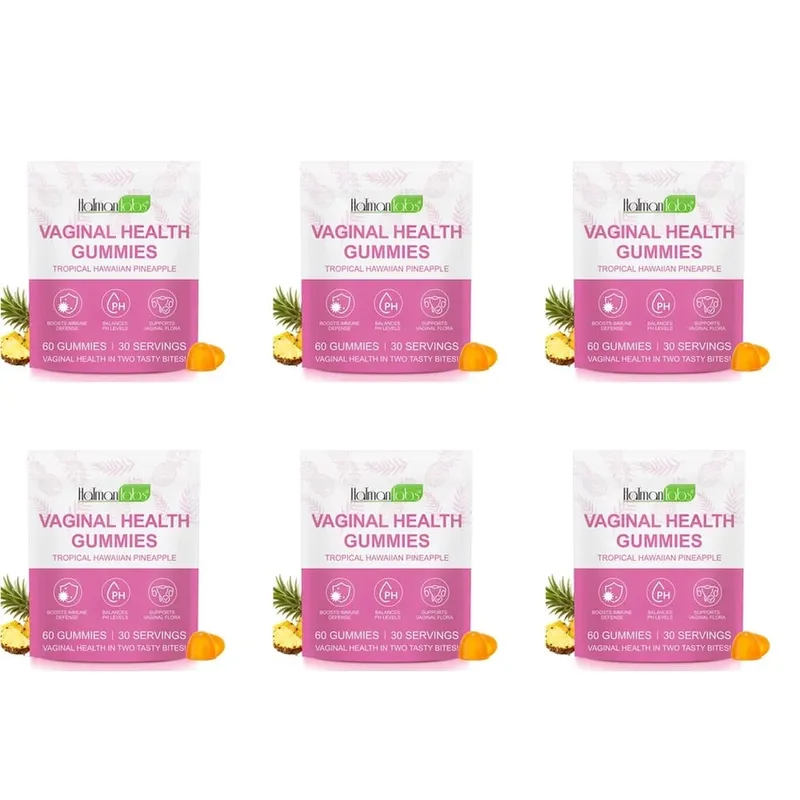 HalmanLabs Vaginal Health Gummies mit Probiotika und Vitamin C gleichen den pH-Wert aus und unterstützen die Vaginalflora – 60 Gummies — image 12
