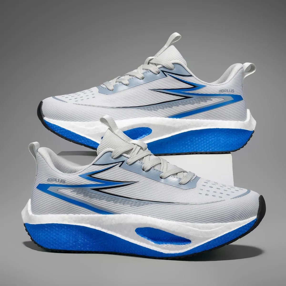 Men Running Shoes Walking Carbon Board Speciality Marathon Men Sneakers Sports Casual Women's Lightweight Athletic Sneakers — image 7