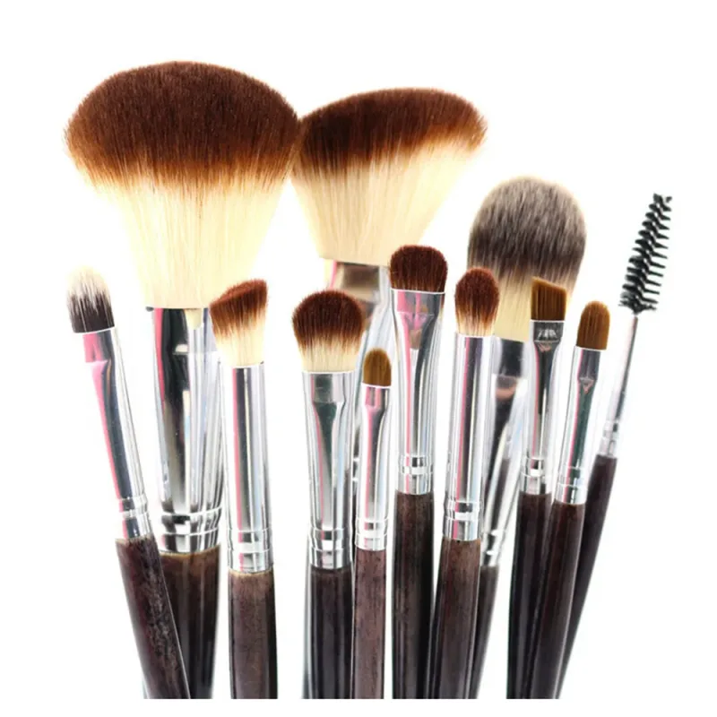 Professionele make-upborstels Set 12 stuks Poeder Foundation Blush Oogschaduw Liner Brow Lipgloss Hoogtepunt Contour Beauty Tools Kit — image 5