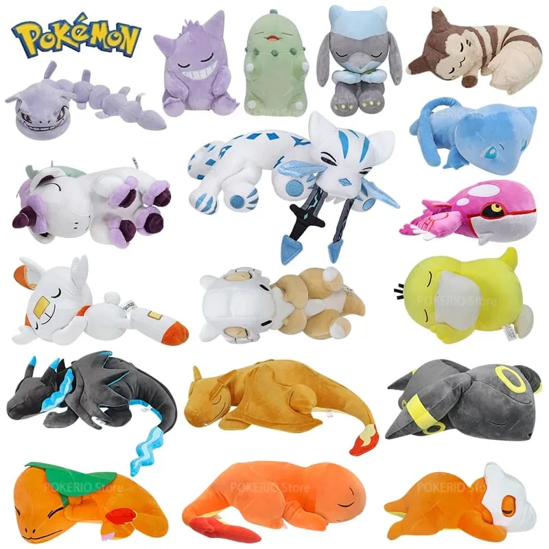 Pokemon Dormire Umbreon Mega Charizard X Chien-Pao Peluche Cute Anime Garchomp Charmander Kyogre Morbido Cuscino Farcito Regali — image 2