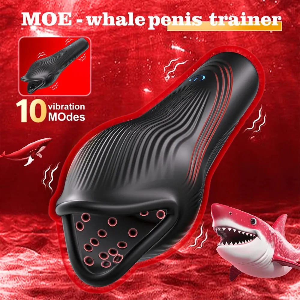 ลิ้นสั่นที่มีประสิทธิภาพเลียVibratorชายGlanนวดDelay Stamina Trainer Oral Sex Climax Masturbation Sexของเล่นสำหรับชาย — image 2