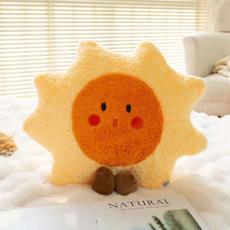 Coussin en peluche arc-en-ciel, mignon, nuage, soleil, lune, étoile, jouet en peluche, décoration de chambre à coucher, poupée, coussin de canapé, 45cm — image 12