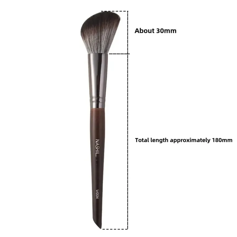 Premium Tierfell Make-up Pinsel Set Holzgriff Lidschatten Rouge Puder Augenbrauen Pinsel Beauty Makeup Tools Pelz Kosmetik — image 6