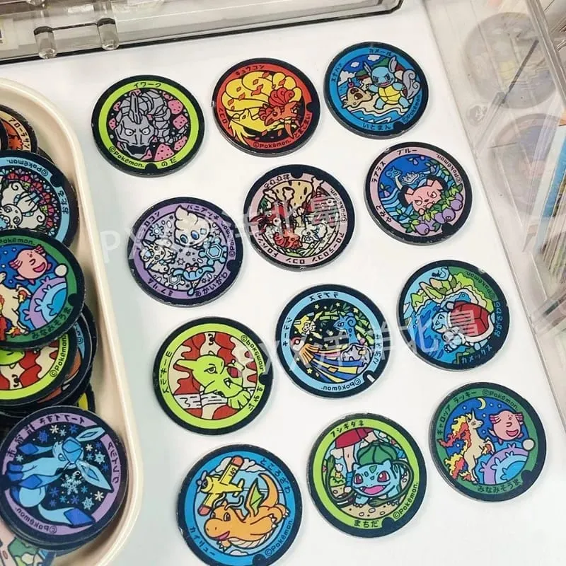 4 ซม.Pokemon อะคริลิครอบชิ้น DIY สูงน่ารักการ์ตูนอุปกรณ์ต่อพ่วง Unmaterial Handmade Pp คลิปอุปกรณ์เสริม Pikachu — image 5
