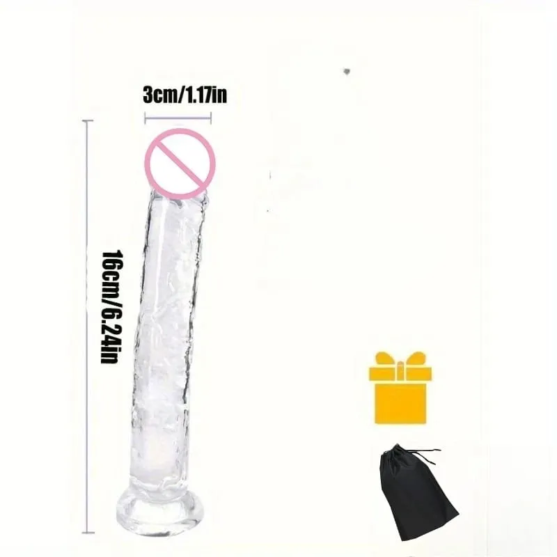 Frauen Realistische Anal Butt Plug Transparent Dildo Saugnapf Großen Schwanz Weiche Masturbatoren G-punkt Großen Penis Erwachsene Sex Produkt 18+ — image 8