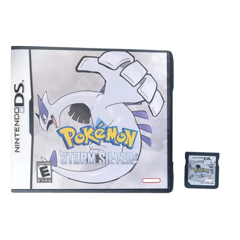 Anime Pokemon-serie NDS Game Cartridge Videogameconsole Moemon Zilver Geel KAIZO MoonBlack2 Hobbycollectie Geschenken Speelgoed — image 36