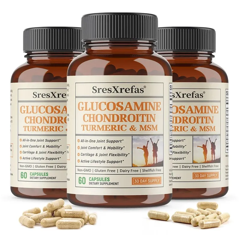 Glucosamine Chondroitin Extra Strength Capsules ร่วมสนับสนุนสารต้านอนุมูลอิสระเสริมภูมิคุ้มกันสำหรับผู้ใหญ่ — image 8
