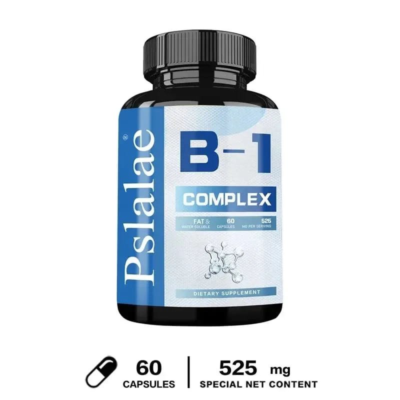 Complesso di vitamina B1: la formula per l'umore, la fatica, la digestione, lo stress aumenta l'energia e il metabolismo — image 8