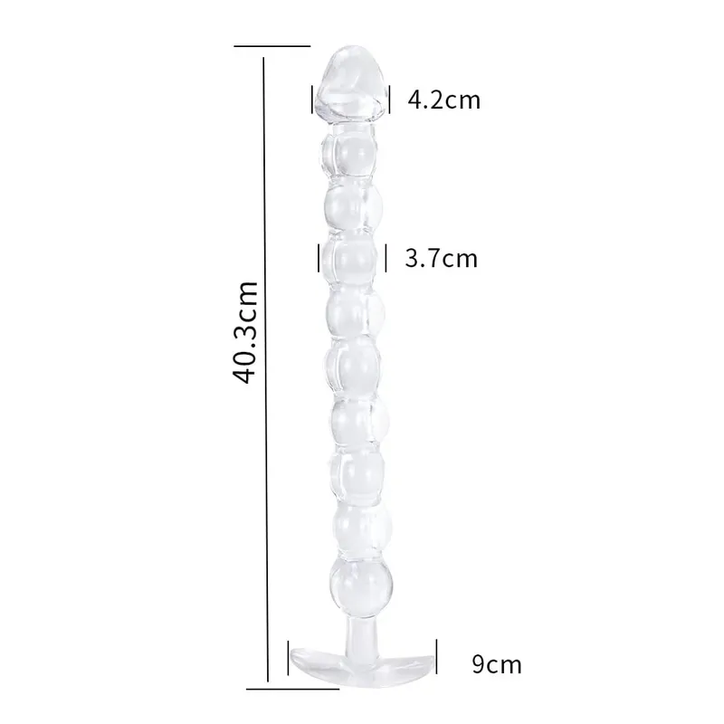 Perline anali lunghe Palline Butt Plug grande Big Buttplug Giocattoli erotici del sesso per donna Uomo Dilatatore gay Massaggiatore prostatico Prodotti per adulti