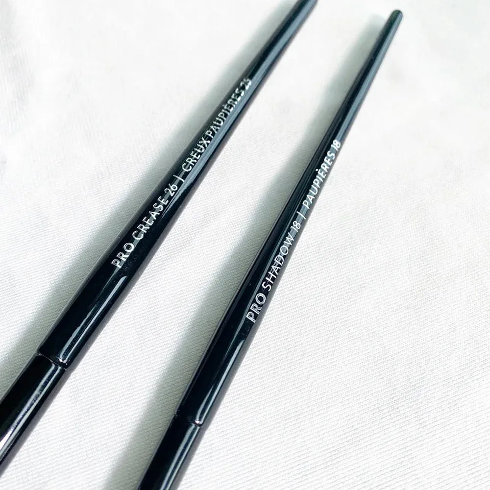 PRO Black Eye Crease Shadow Brushes 18 26 Hochwertige weiche synthetische Blending Cosmetics Beauty-Pinselwerkzeuge — image 5