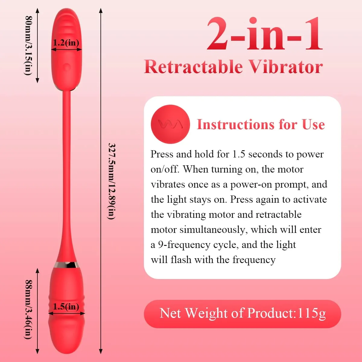 Wireless APP G Spot Vibrator for Women Telescopic Dildo Clitoris Stimulator Vagina Love Egg Panties Sex Toys for Adult