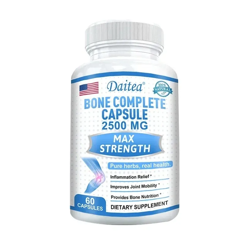 Capsule ossee di collagene Calcio, magnesio e vitamine Supportano la densità ossea Assorbimento del calcio Cartilagine e salute delle articolazioni — image 8